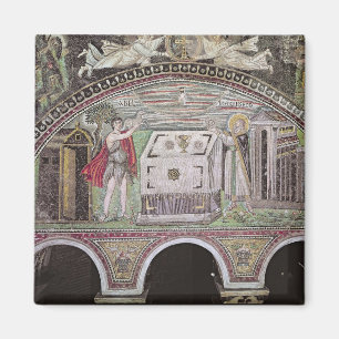 Abel und Melchisedech, die am Altar anbieten Magnet