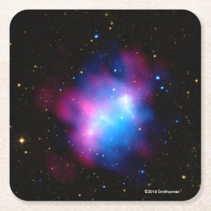 Abell 1758 rechteckiger pappuntersetzer