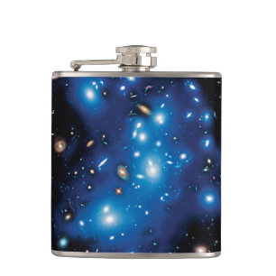 Abell 2744 Pandora Galaxienhaufen Weltraumfoto Flachmann