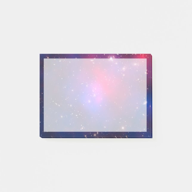 Abell 2744, Pandoras Cluster. Post-it Klebezettel (Vorderseite)