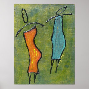 Abena und Ajambo Poster