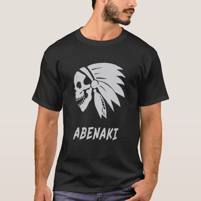 ABENAKI Native Amerikanische Ureinwohner Geboren F T-Shirt (Vorderseite)