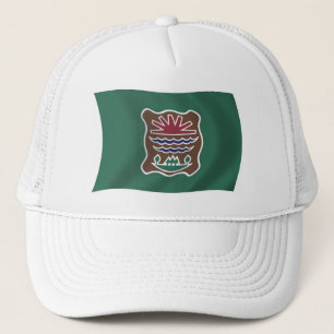 Abenaki Stamm Flag Hat Truckerkappe