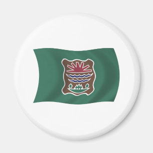 Abenaki-Stammes-Flaggenmagnet Magnet