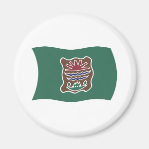 Abenaki-Stammes-Flaggenmagnet Magnet