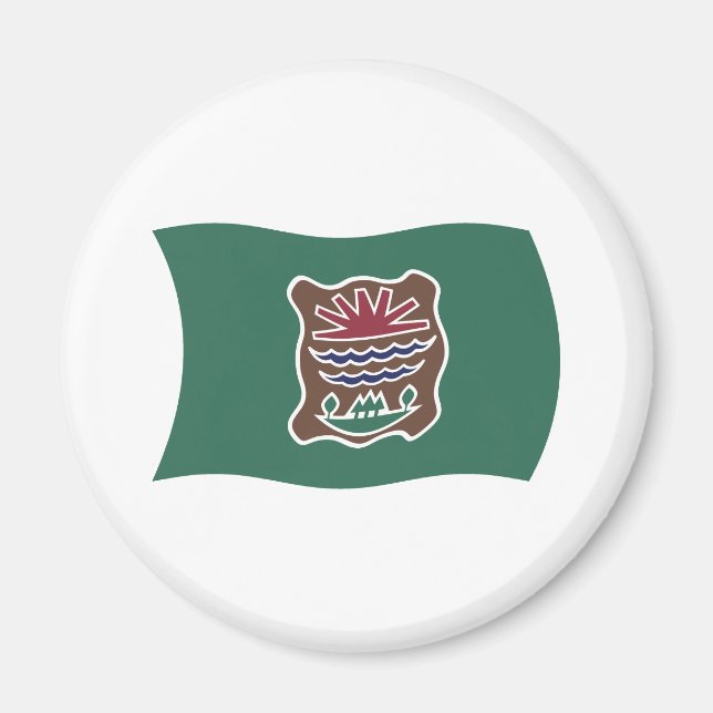 Abenaki Tribe Flag Magnet (Vorne)