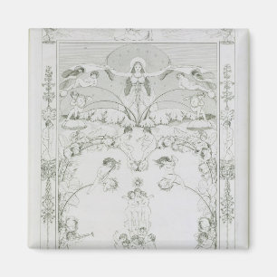 Abend, 1805 magnet