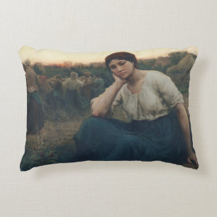 Abend, 1860 zierkissen