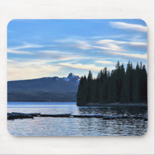 Abend am Crescent Lake, Oregon Mousepad