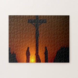 Abend am Kreuzigungs-Kreuz