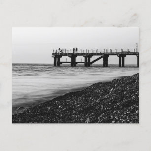 Abend am Strand Postkarte