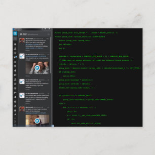 Abend auf Zuhause mit der EHC-Postkarte Postkarte