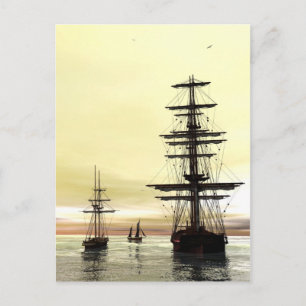 "Abend bei Anchor" Postkarte