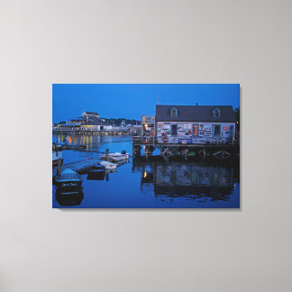 Abend bei Scituate Leinwanddruck