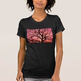 Abend Blush Tree Silhouette T-Shirt