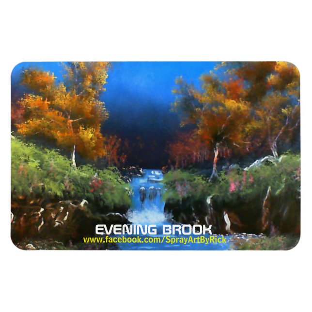 Abend Brook Magnet (Horizontal)