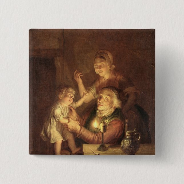 Abend Button (Vorderseite)