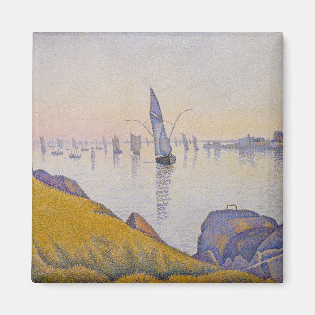 Abend Calm, Concarneau Magnet (Vorne)