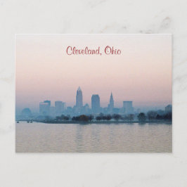 Abend Cleveland Postcard Postkarte