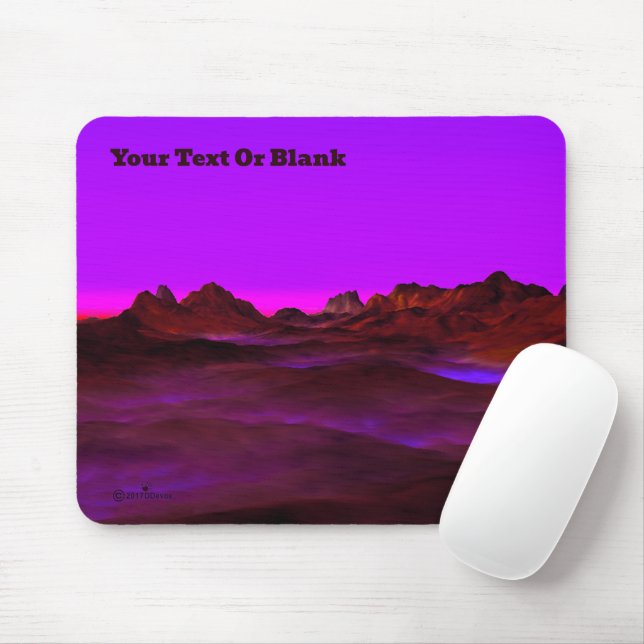 Abend der ruhigen Wüste Mousepad (Mit Mouse)