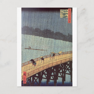 Abend-Dusche beim Abnehmen Postkarte