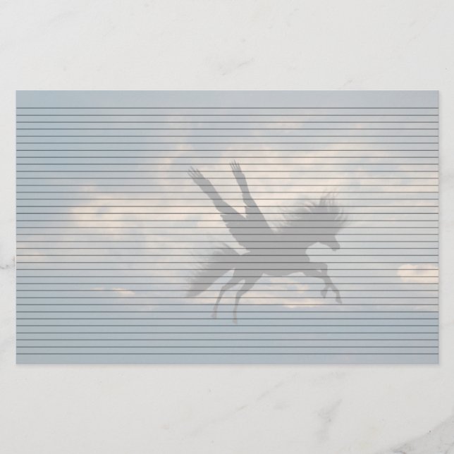 Abend Flight Lined Stationery Briefpapier (Vorderseite)