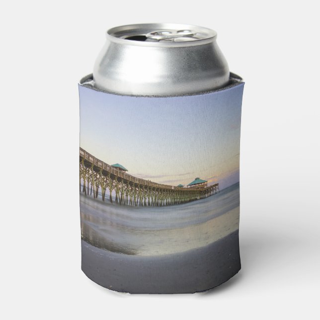 Abend Frieden am Strand Dosenkühler (Kanne Vorderseite)