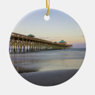 Abend Frieden am Strand Keramik Ornament