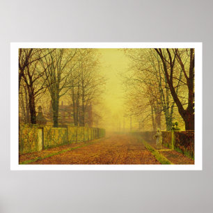 Abend Glow, c.1884 (Öl auf Leinwand) Poster