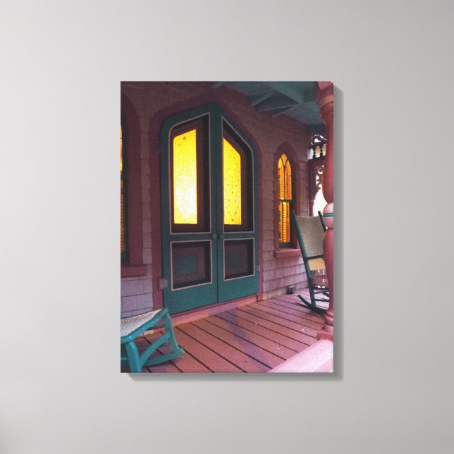 Abend Glow - Martha's Vineyard Canvas Print Leinwanddruck (Vorderseite)