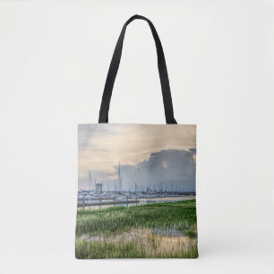 Abend im Hafen von Charleston Tasche