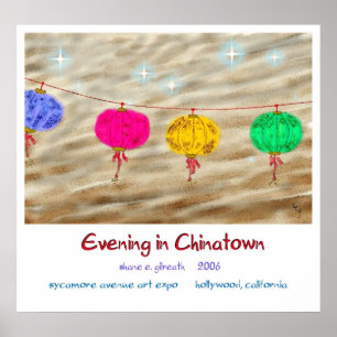 ABEND IN CHINATOWN POSTER