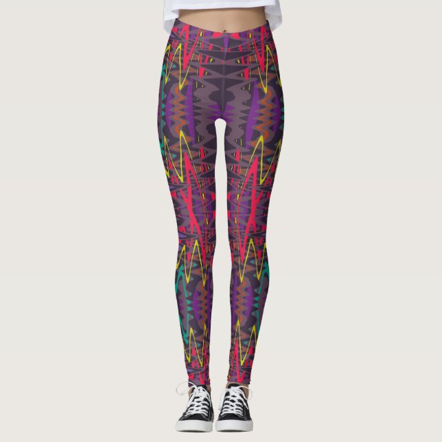 Abend Jazz Leggings (Vorderseite)