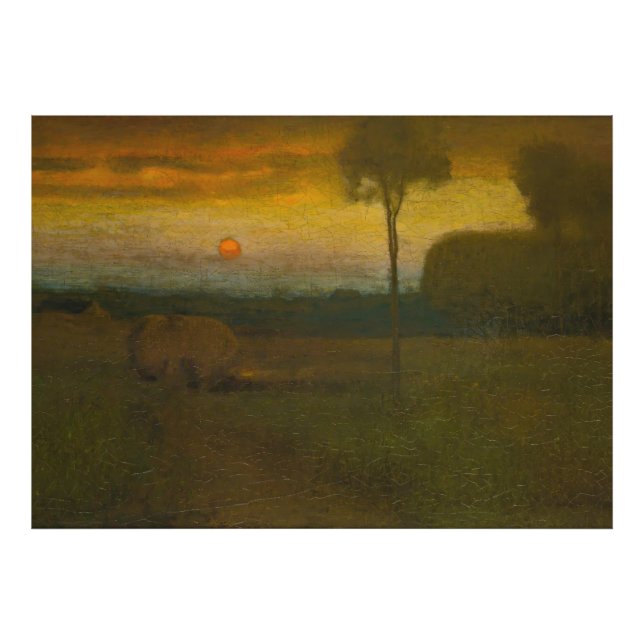 Abend Landscape by George Inness (1889) Fotodruck (Vorne)