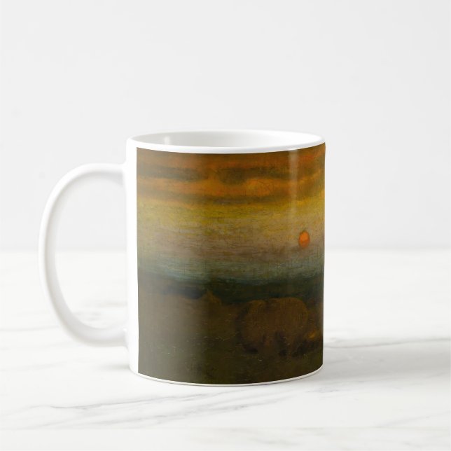 Abend Landscape by George Inness (1889) Kaffeetasse (Links)