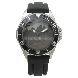 Abend Landscape (von Caspar David Friedrich) Armbanduhr
