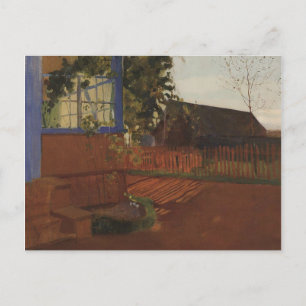 Abend Landscape (von Konstantin Somov) Postcard Postkarte