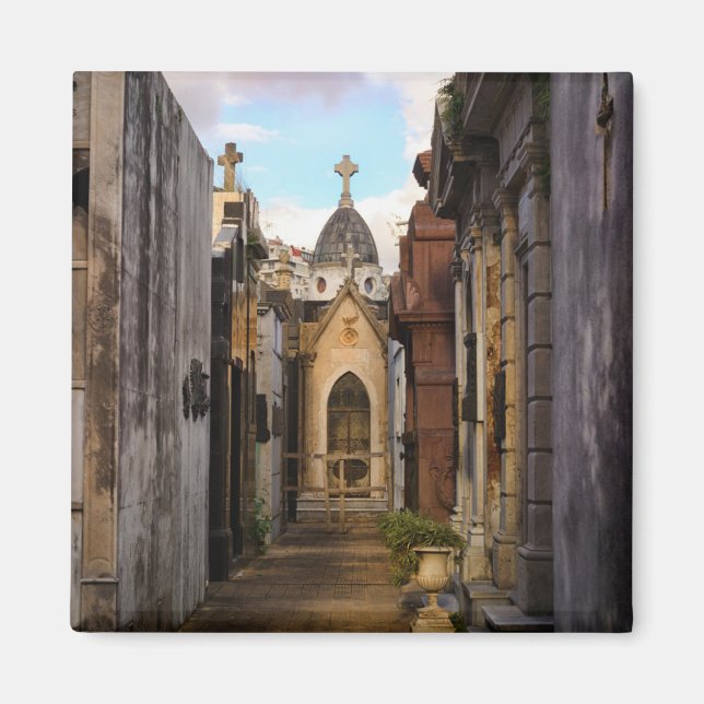 Abend Light in Recoleta Friedhof Magnet (Vorne)
