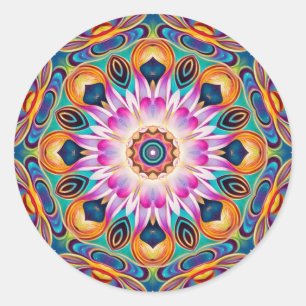 Abend Lotus Mandala Stickers