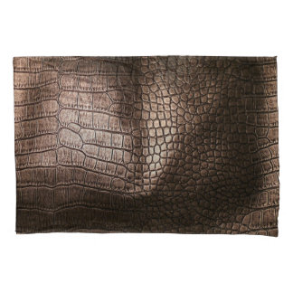 Abend Luxe: Leather Textured Sophistication Kissenbezug