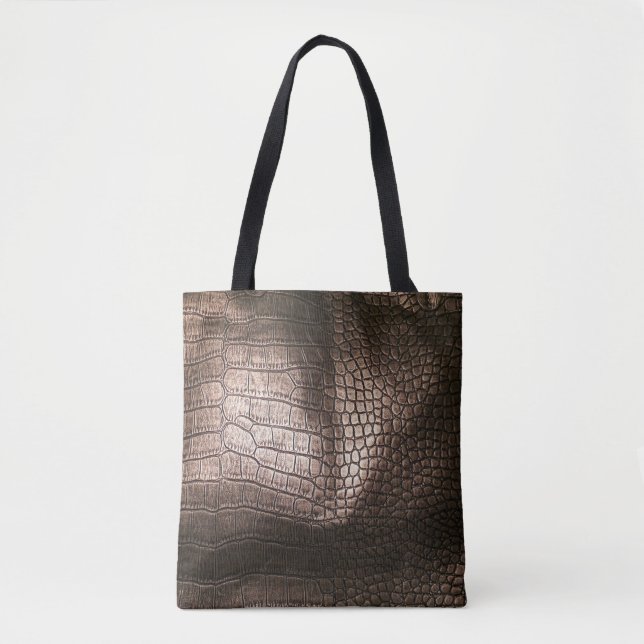 Abend Luxe: Leather Textured Sophistication Tasche (Vorderseite)