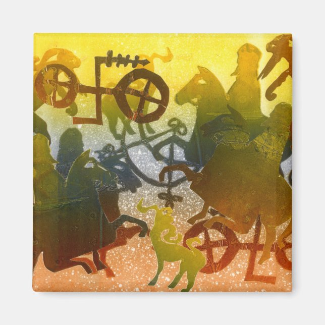 Abend Magnet (Vorne)