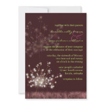 Abend Meadow Dandelions Burgundy Wedding
