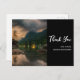 Abend Mountain Lake Fotograf Vielen Dank Postkarte (Vorne/Hinten)