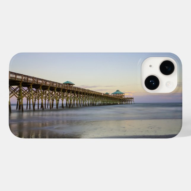Abend Peace on Folly Beach Case-Mate iPhone 14 Hülle (Rückseite (Horizontal))