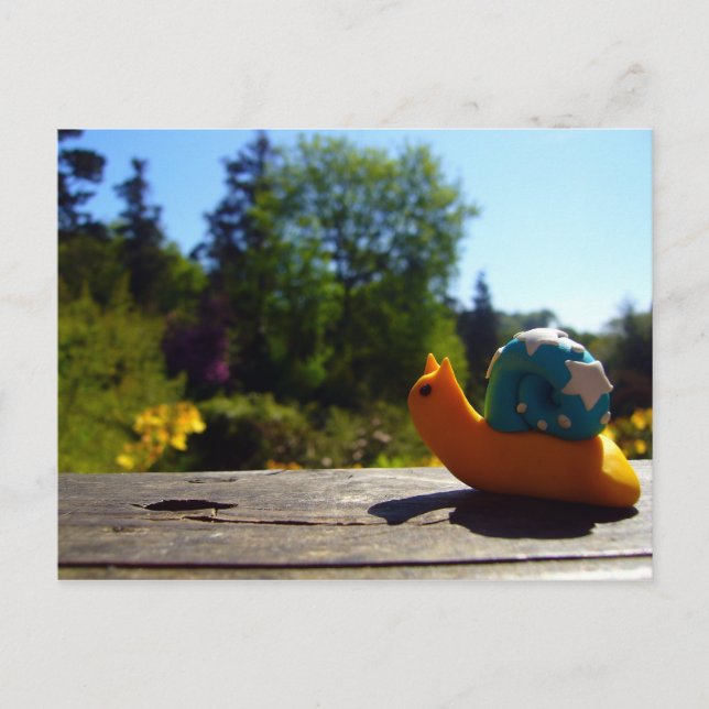 Abend Postkarte (Vorderseite)