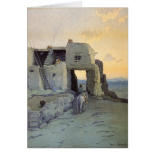 Abend, Pueblo of Walpi von Marion Kavagh Wachtel