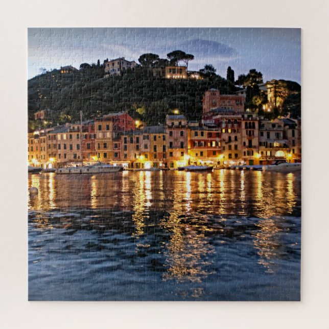 Abend Reflections on Portofino - 20x20 - 676 pc (Vertikal)