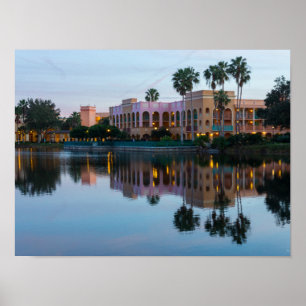 Abend Resort Reflection Poster