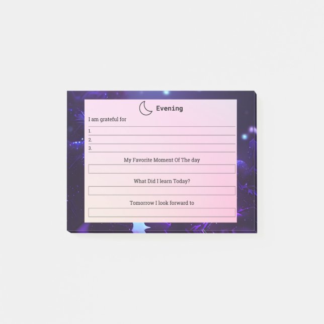 Abend Review - Post-It-Notes Post-it Klebezettel (Vorderseite)